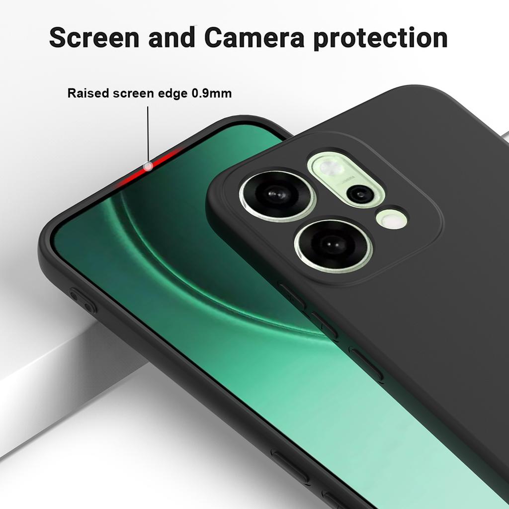 For Oppo Reno14 Pro 5G (China)/Oppo Reno14 Pro 5G (Global) Liquid Silicone Case Phone Back Cover with Hand Strap