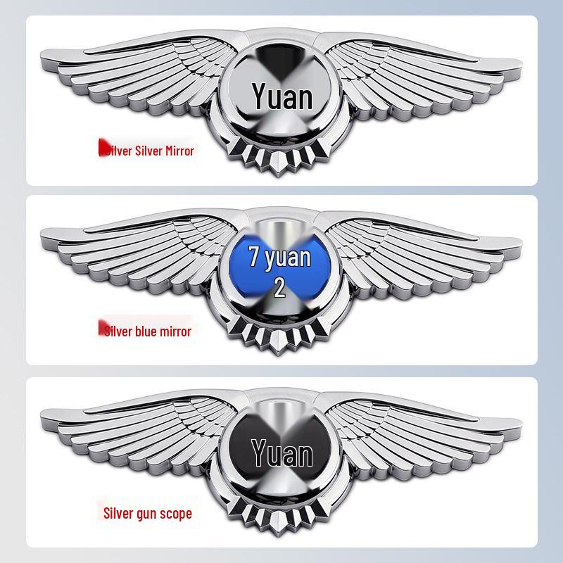BYD Yuan Pro New Energy PLUS EV Front Emblem Hood Wings Sticker