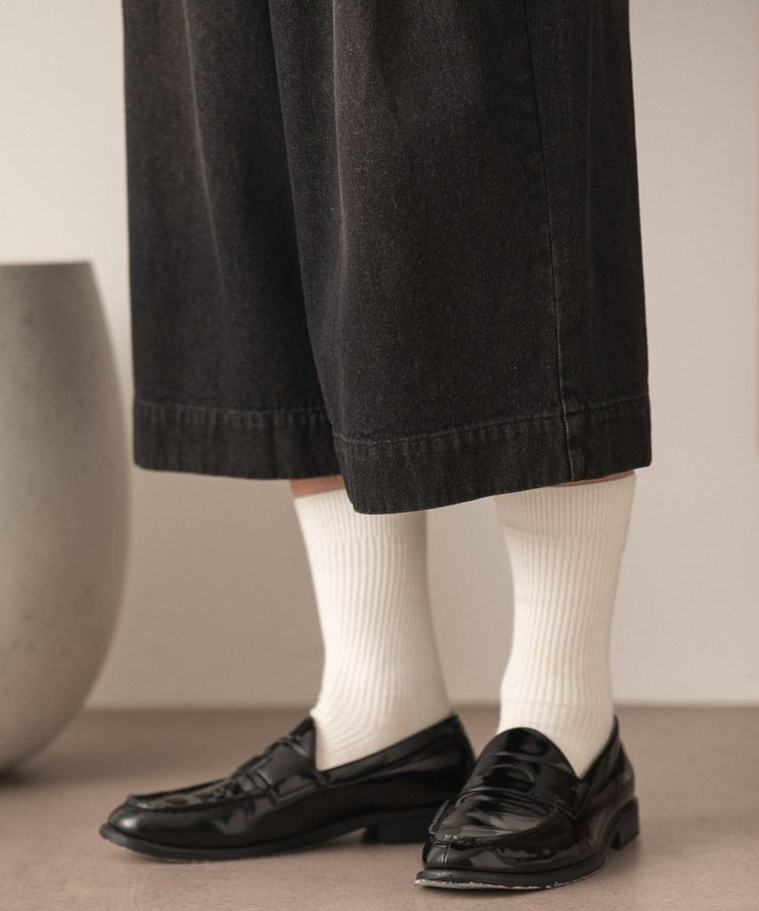 Cropped Wide Denim Wide Leg Denim Street Size Denim Other [WEGO] Pants, Pants, Trousers, Bottoms, Clothing, Spring/Summer Clothing, Style, Men's, M,