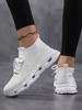 Women's Fashion Sneakers - Cushioned Comfort Casual Shoes