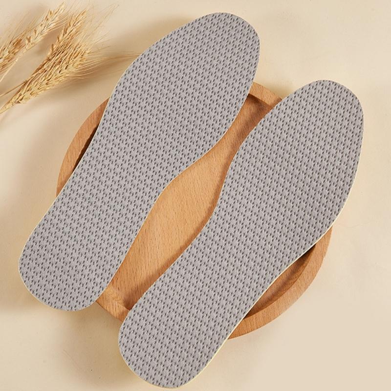 1 Pair Unisex Breathable Insoles for Barefoot Shoes with Customizable Fit Moisture Wikcing Anti Odor Shoe Inserts Pads