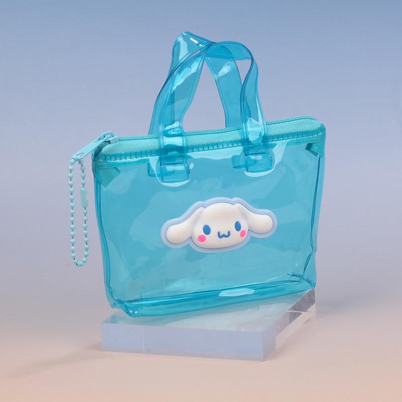 Pvc Cute Girl Heart Coin Purse With Animal Pattern For Kids And Teens