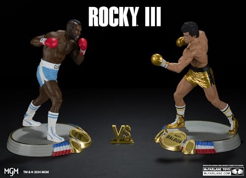 McFarlane - Movie Maniacs 6-inch Pose - Rocky Wave 2 - Rocky Balboa (Rocky III)
