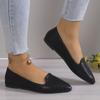 2024 Fashion Slip on Loafers Breathable Stretch Ballet Shallow Mouth Flats Women Soft Bottom Pointed Toe Boat Shoes Plus Size 43