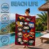 1PC Magic Academy Beach Towel for Adults/Family ,Beach Towel, Ultra Absorbent Quick-Drying Pool Towels for Travel, Swimming, Camping Gift