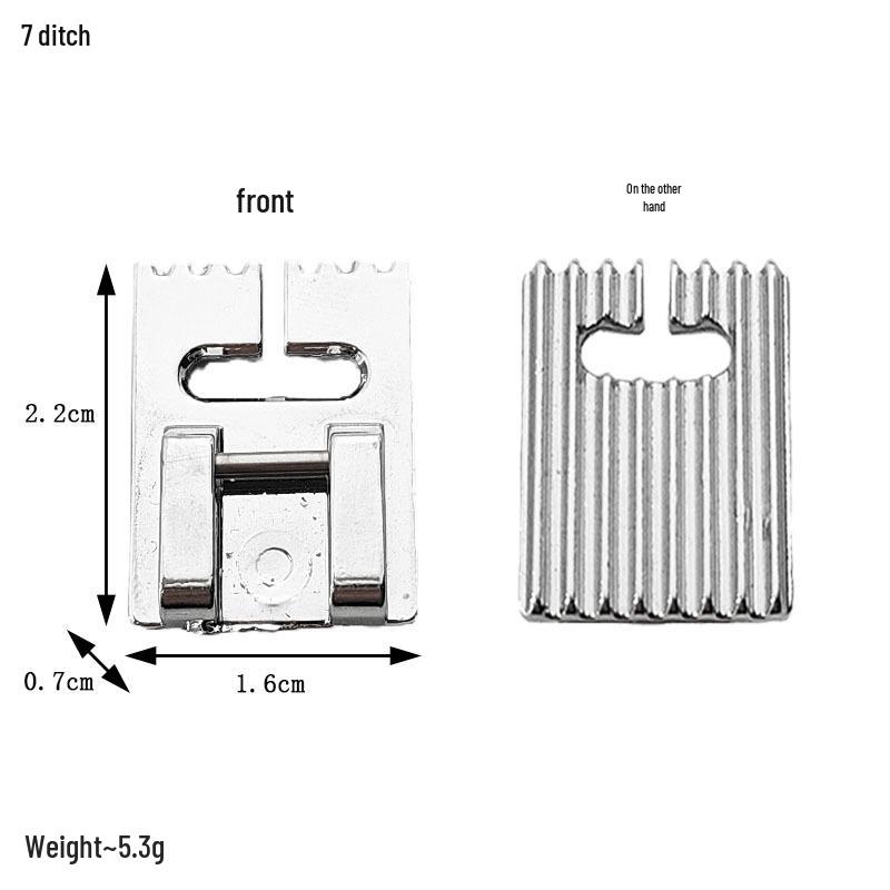 Multifunctional Electric Sewing Machine with Zipper, Binding, and Overlock Presser Foot Attachments