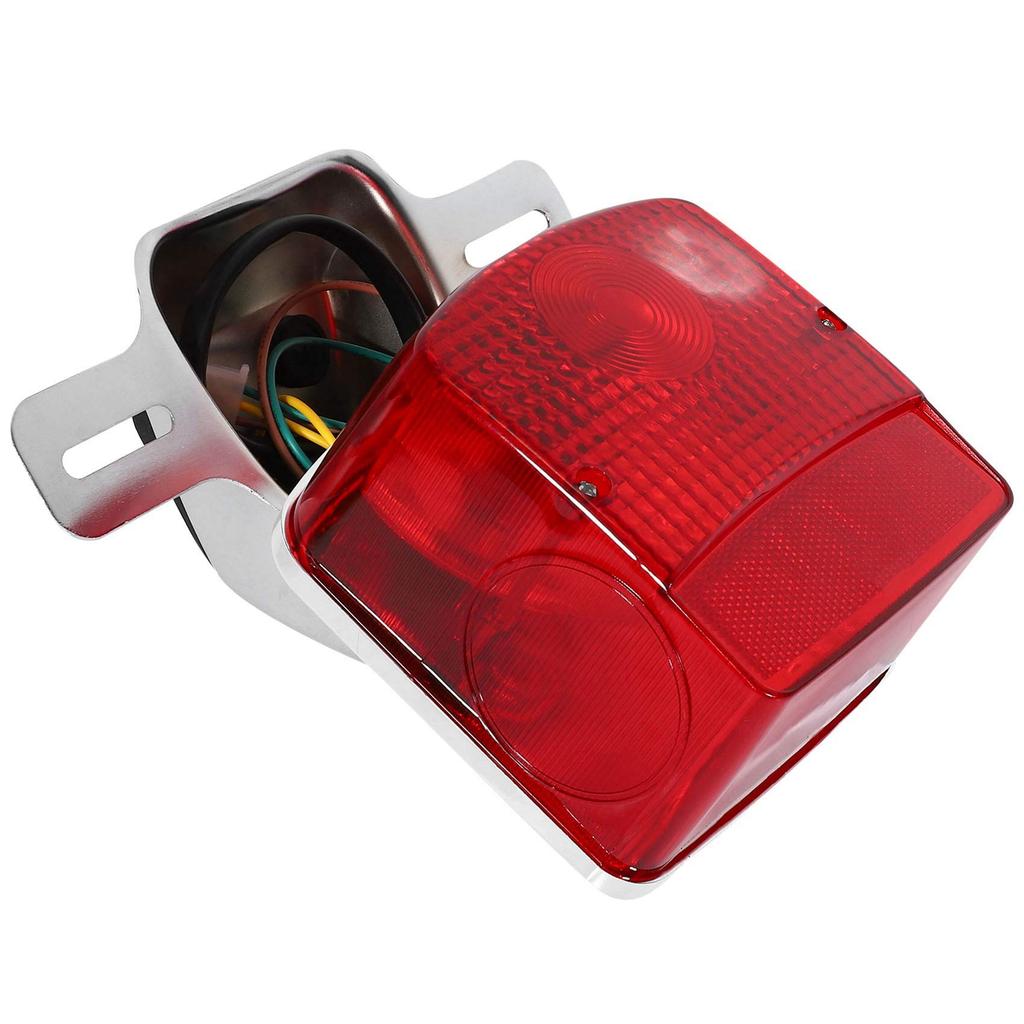 Vrttlkkfe Bi-LED Brake Tail Light Turn Signal Light for GN125125Cc GN125HHJ125-8