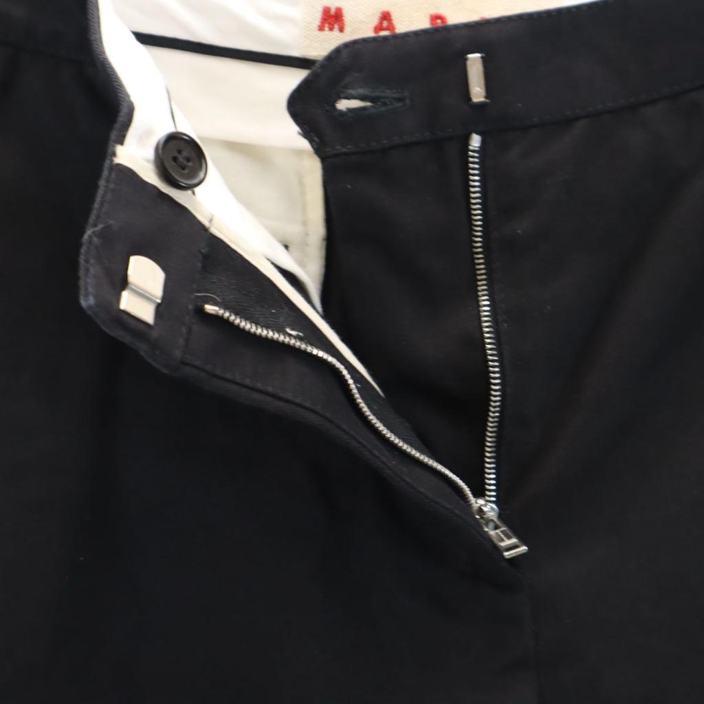 Marni Made In Italy Linen Blend Pants 36 Black Women Used