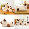 Plush Calico Cat Pillow With Soft Pp Cotton Filling For Kids And Adults