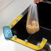 Foldable Punch-free Sink Drain Rack Plastic Anti-slid Hook Drain Mesh Rack for Home