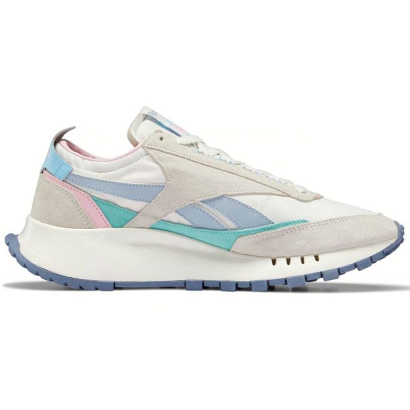 Reebok Classic Leather Legacy Unisex Gray Green Blue GZ0731
