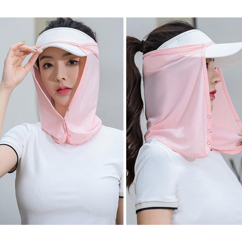Quick Drying Fishing Cap Face Neck Sunshade Masks Cap Uv Protection Visor Headwear For Outdoor Sport Golf Hiking Veil Travel Hat