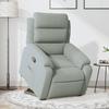 VidaXL Recliner, Relaxation Chair with Backrest, Seat with Armrests, Living Room TV Chair, Modern, Grey 3205092