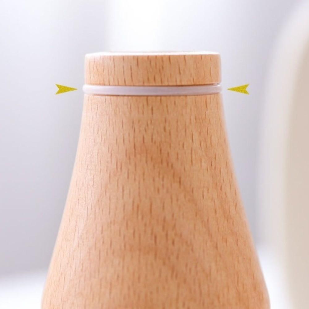 Portable Beech Wood Toothpick Box Wooden Toothpick Storage Container Toothpick Case  Restaurant