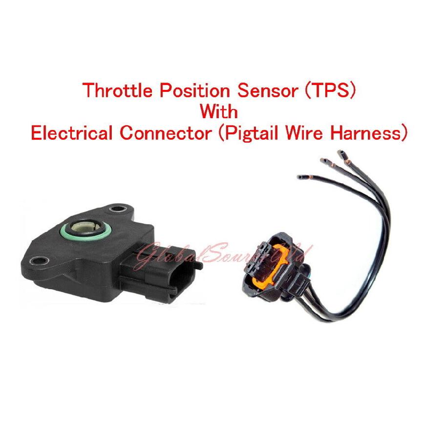Throttle Position Sensor W/ Electrical Connector Fits: Land Rover & Range Rover