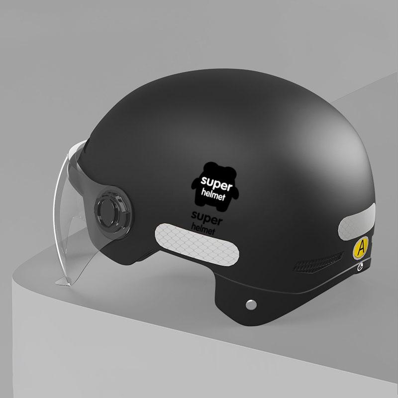 1 Piece Summer Woman Electric Motor Car Scooter Bike Open Face Half Helmet Men Motorcycle Helmet Anti Safety Hat Bicycle Cap