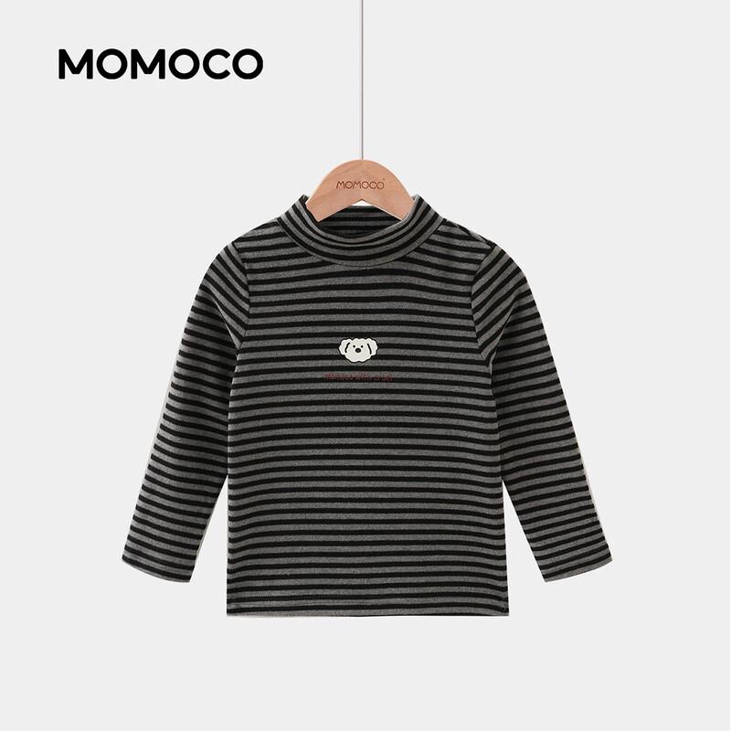 MOMOCO Boys  Fleece Lined Long-Sleeve Thermal T-Shirt 110