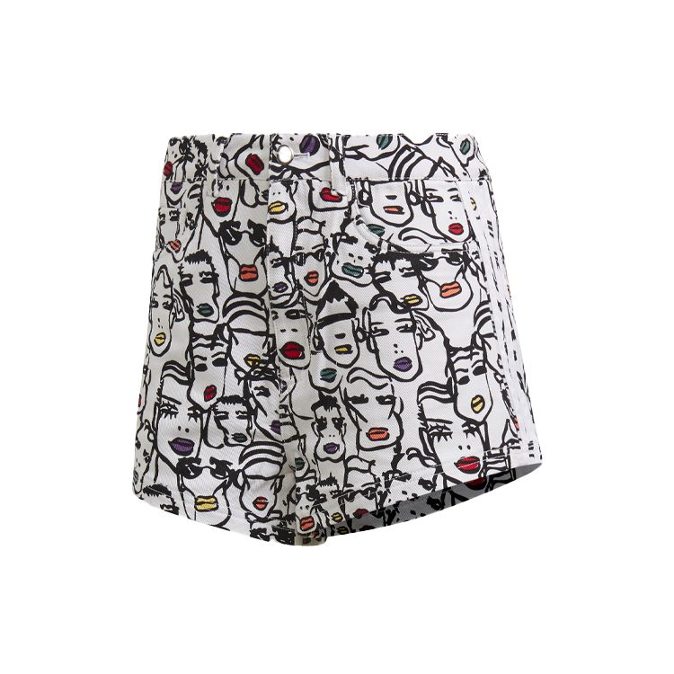 

Adidas Originals X Fiorucci Cartoon Print Sports Shorts Women Shorts Multicolor FL4144 30