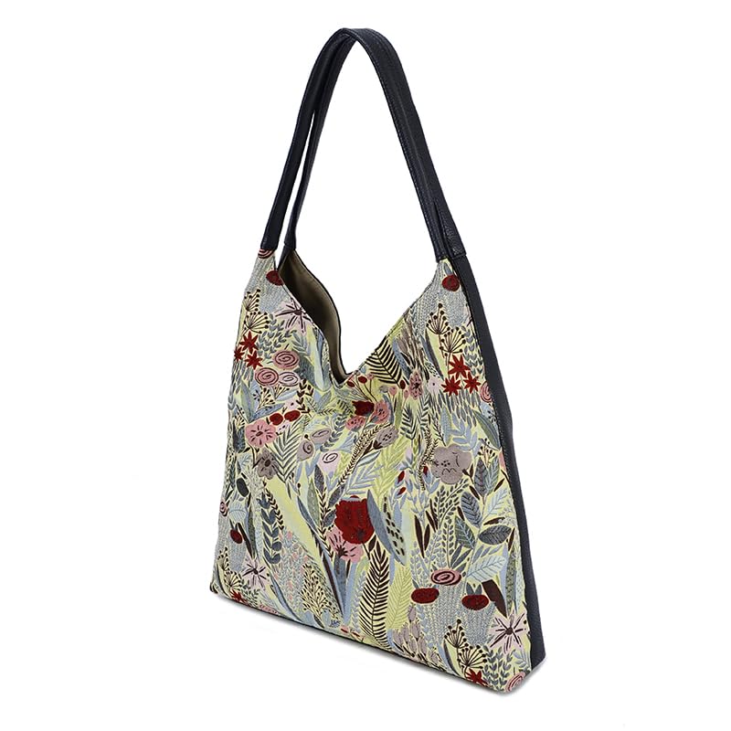 

[Avancer] Popular items jacquard handbag 45405 Rosward II handbag all seasons A4 compatible Going out everyday use Looks expensive ladies bags one