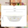 Wutuo Tulip Romance Ceramic Soup Bowl
