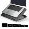 Laptop Cooling Pad 6 High Speed Fan Rapid Heat Dissipation Anti Slip Stable Support Black Notebook