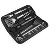 Grilling Bbq 20pcs Accessories Barbecue Grill Cooking Utensil Bbq Tool Kit Set