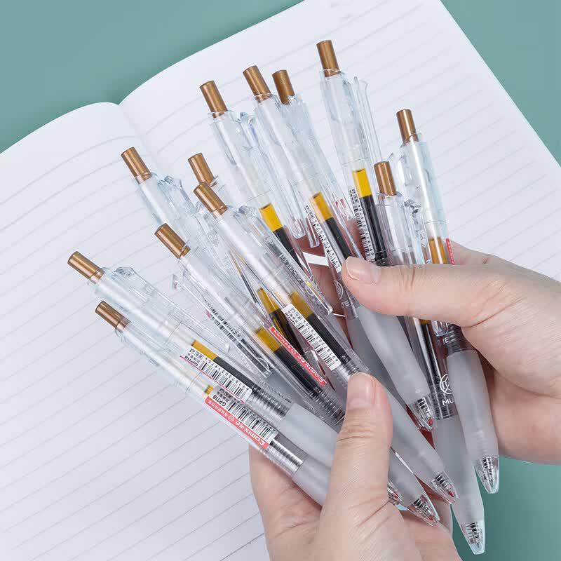 Comix Quick-Dry Retractable Gel Pens
