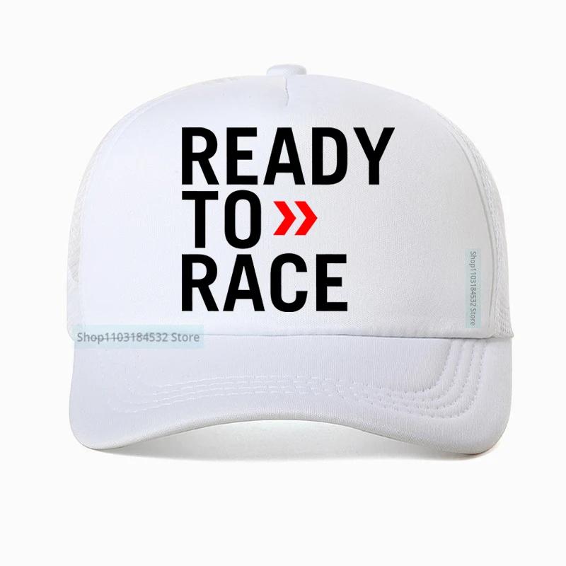 Ready To Race Baseball Cap Unisex Women Casual Motorbike Racing Enduro Fashion Caps Outdoor Breathable Adjustable Snapback Hats