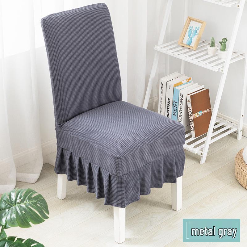 Verdickter Fleece Stuhllehne & Sitzbezug - Elastisch, Staubabweisend