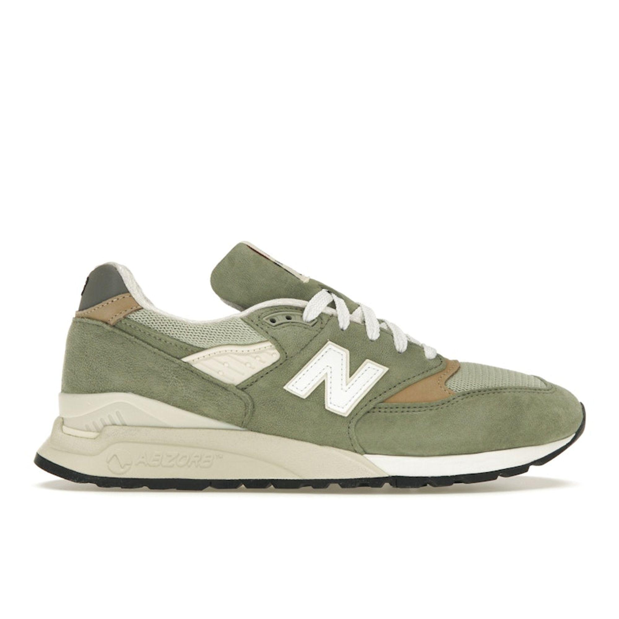 New Balance Unisex Green Teddy Santis X 998 Made In Usa Olive Incense Sneakers U998gt Cm