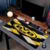 Borussia Dortmund Print Mouse Pad, Anti‑Slip Desktop Keyboard Mat, for PC Laptop Gaming Working Daily Use, Cool Festival Surprise Gift