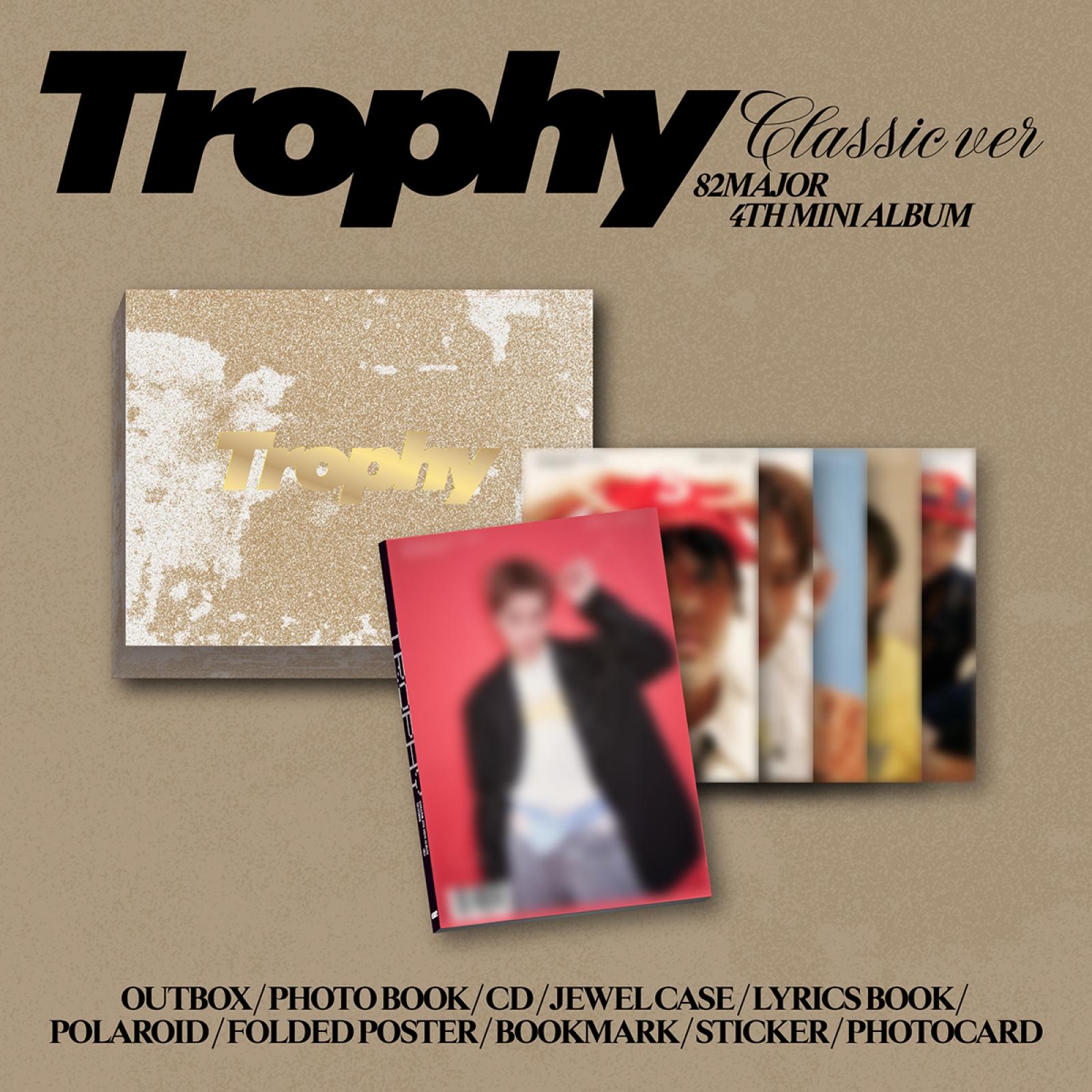 

(Classic ver.) 82MAJOR [Trophy] 4th Mini Album Classic ver.
