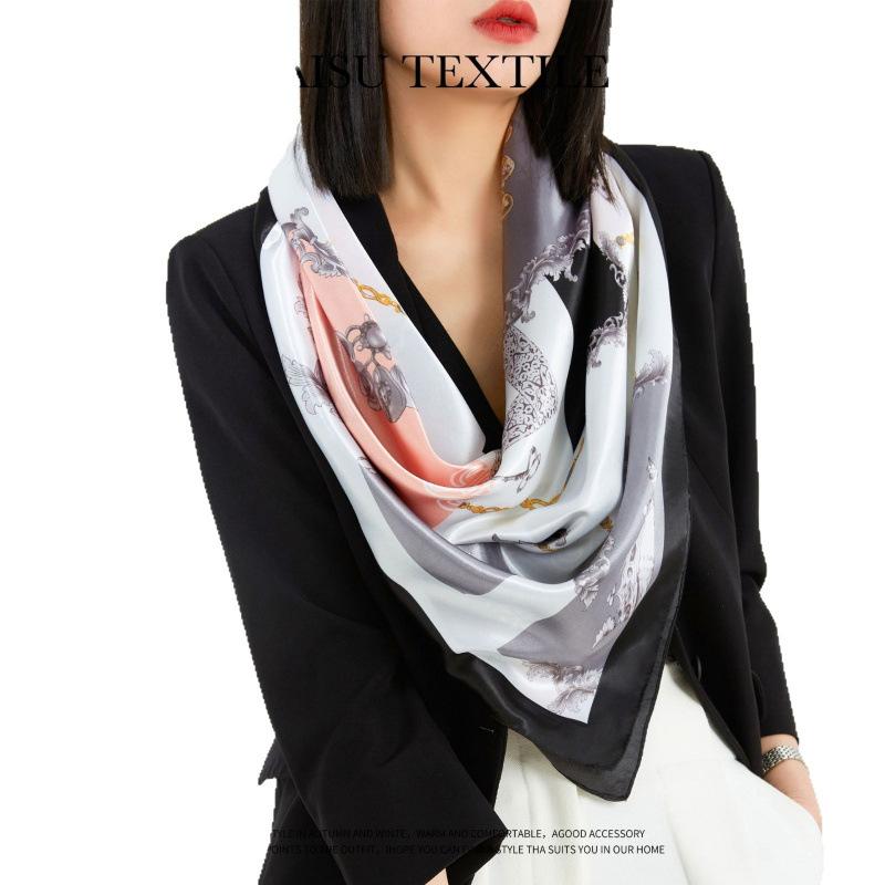 Summer Sunscreen Scarf for Women  Big Square Scarf  Neck Protection  Professional Decorative Scarf  Scarf  Shawl
