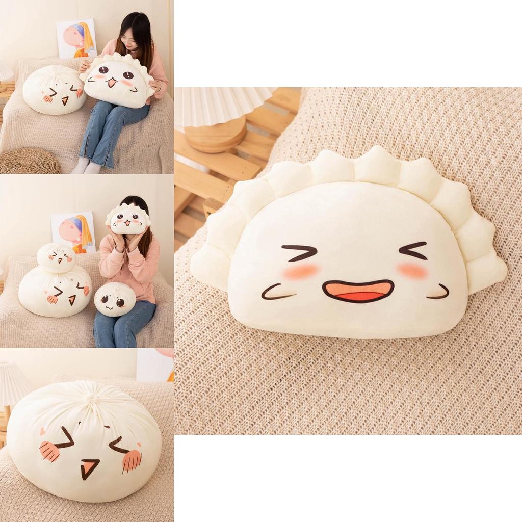 Knödel Baozi Plüschtier Für Kinder Weiche gefüllte Puppe Dekokissen Geschenk