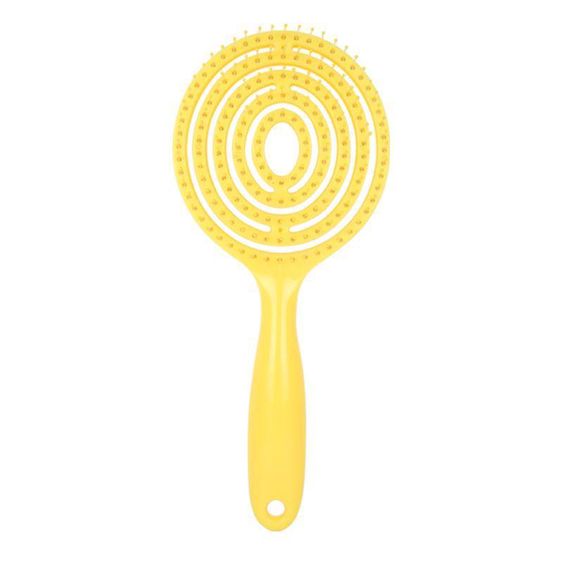 Macaron Color Lollipop-Shaped Comb for Fluffy Hairstyles