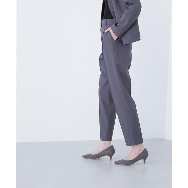 Beauty Powdery Twill SETUP Tapered Pants [Natural Basic]