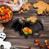 Halloween Candy Bowl Holder Dessert Candy Snack Plates Festive Platter Decorative Plate For Home Desk Holiday Table Party Food