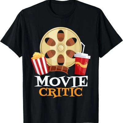 Filmkritiker als Filmfreak und Filmliebhaber oder Filmkritiker T-Shirt