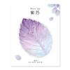 Notes Self-Adhesive School Office Natural Plant Leaf Sticky Note Notebook Bookmark Memo Pad