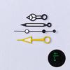 NH34 GMT Watch Hands Black 4Pins Fit NH34A Automatic Movement Men Wristwatch Blue Green Luminous Pointers Gmt-Needles Mod