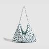 Broken Flower Canvas Bag Bag Women'S Summer Tide Korean Tote Bag Large Capacity Bow Bucket Bag