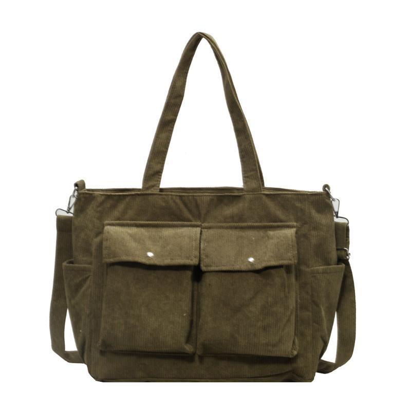 2024 New Velvet Shoulder Bag Women Urban Simple Style Large Capacity Crossbody Bag