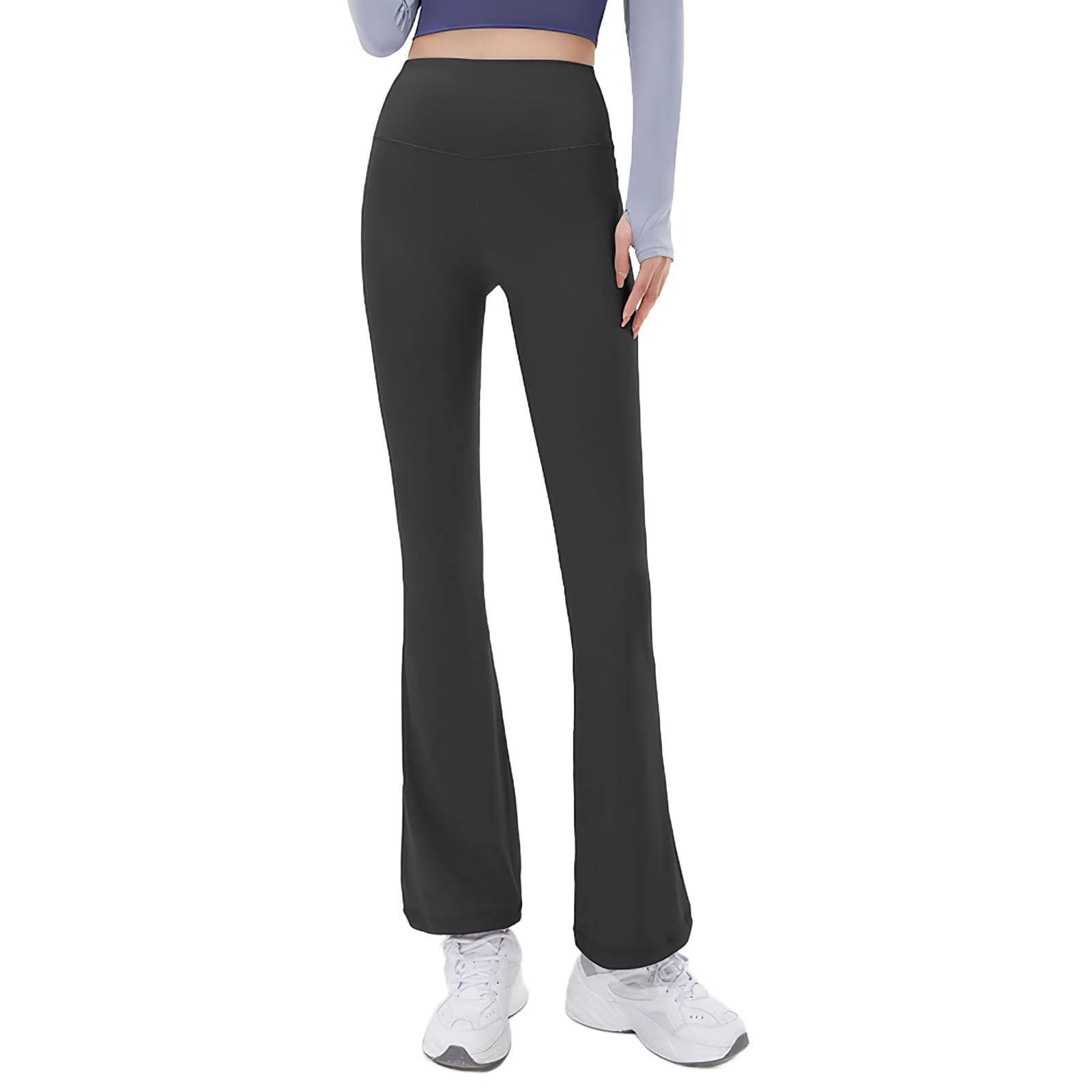 

MORGEN SKY Расклешенные брюки для йоги Идеально для джаза и и CK025 Идеально для и Женские брюки, Танцы, Спортзал, Танцы, Балет, Больше. Компрессионный, С высокой талией, чёрный