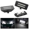 2pcs White LED Sun Visor Vanity Mirror Lights For BMW 3 5 Series X1 X3 X5 X6 E60