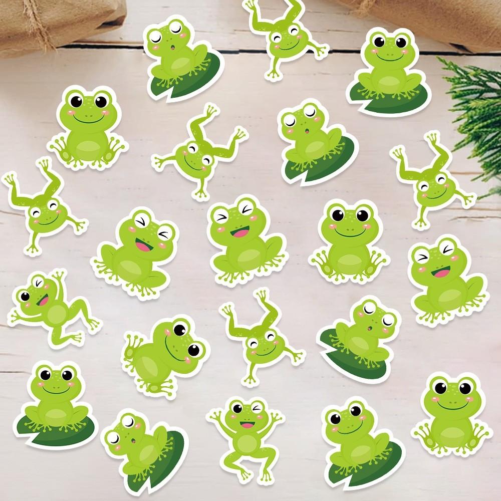 Themed Frog Confetti Children Birthday Celebrate Decoration Throwing Props