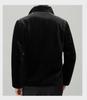 Men's Golden Mink Velvet Winter Coat 2025: Middle-Aged Fashion, Casual Warm Fleece Jacket, Loose Fit Outerwear