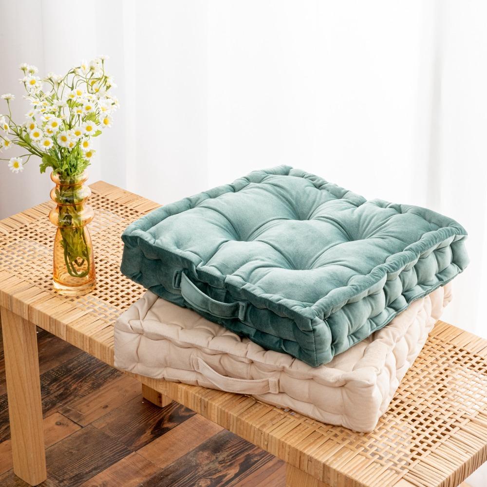 Thicken Chair Cushion Wrinkled Seat Pad Comfortable Sofa Cushion  Household