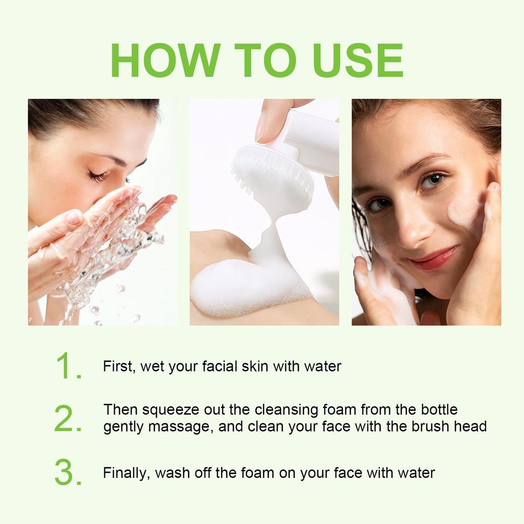 Tea Tree Eyelid & Facial Cleanser-Deep Cleansing, Balance Oil-Removes Impurities From Eyelids & Face-Suitable For All Skin Types, 100ml
