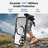 Magnetic Adsorption Transparent Case for Samsung S26/S25FE/S22/S24/S23 Ultra/A17/A16A - Full Coverage