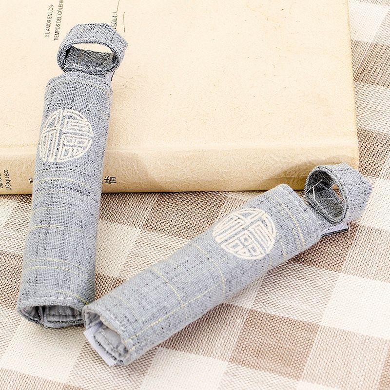 

Fabric Door Handle Anti Crash Protection Cover Non Slip Door Handle Protector Inner Door Handle Sheath Door Handle Handle Sleeve 7.39 million Fu-Ash